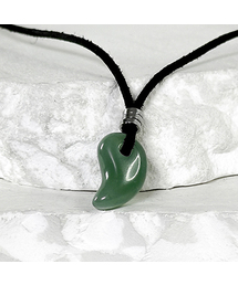 BLESSED BULLET（ブレスドブレッド）の「テグク原石ネックレス -M レザー（ネックレス）」