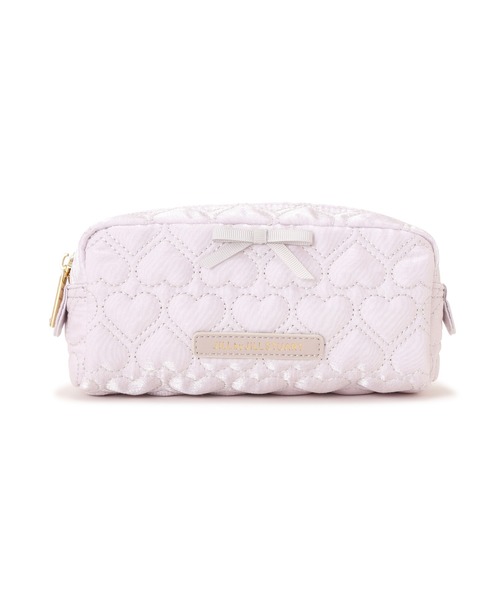 JILL by JILL STUART（ジルバイジルスチュアート）の「ハートキルトポーチ（ポーチ・レディース・ピンク/ラベンダー/ブラック系その他/ブラック・FREE）」の17枚目の写真