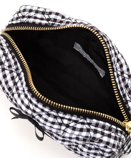 JILL by JILL STUART（ジルバイジルスチュアート）の「ハートキルトポーチ（ポーチ・レディース・ピンク/ラベンダー/ブラック系その他/ブラック・FREE）」の13枚目の写真