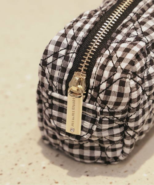 JILL by JILL STUART（ジルバイジルスチュアート）の「ハートキルトポーチ（ポーチ・レディース・ピンク/ラベンダー/ブラック系その他/ブラック・FREE）」の15枚目の写真