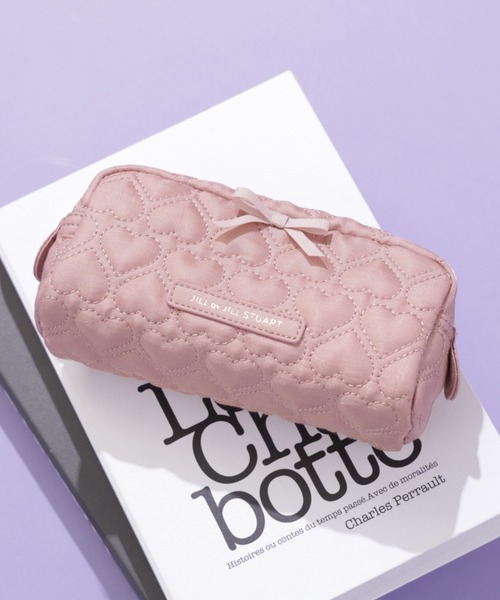 JILL by JILL STUART（ジルバイジルスチュアート）の「ハートキルトポーチ（ポーチ・レディース・ピンク/ラベンダー/ブラック系その他/ブラック・FREE）」の19枚目の写真