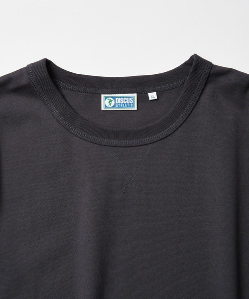 DISCUS ATHLETIC(ディスカス アスレチック)の「DISCUS ATHLETIC ディスカス アスレティック USAコットンヘビースウェットTシャツ(Tシャツ/カットソー・メンズ・ブラック/オフホワイト/ダークグリーン/ベージュ・L/LL/M)」の19枚目の写真