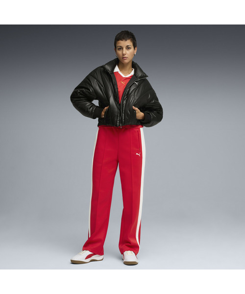 PUMA(プーマ)の「PUMA プーマ ウィメンズ T7 オールウェイズ オン ショート トラック パンツ(その他パンツ・レディース・ブラウン/レッド・SMALL/LARGE/MEDIUM/X-LARGE)」の4枚目の写真