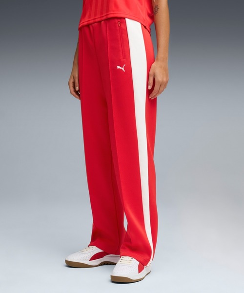 PUMA(プーマ)の「PUMA プーマ ウィメンズ T7 オールウェイズ オン ショート トラック パンツ(その他パンツ・レディース・ブラウン/レッド・SMALL/LARGE/MEDIUM/X-LARGE)」の2枚目の写真