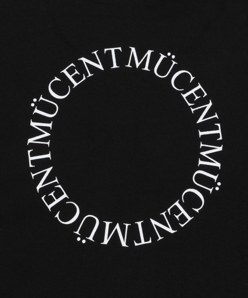 MUCENT(ムセント)の「シグニチャーバックラウンド円形ロゴ長袖Tシャツ(2カラー)(Tシャツ/カットソー・レディース・ブラック/ホワイト・FREE)」の6枚目の写真