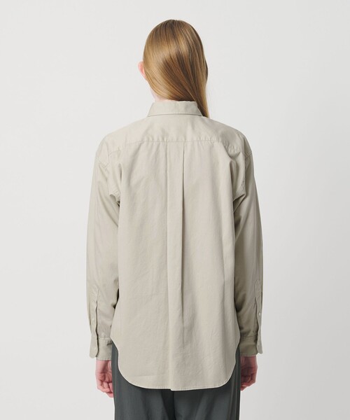 NICE WEATHER(ナイスウェザー)の「<NICE WEATHER>ツイル ボタンダウン シャツ(シャツ/ブラウス・メンズ・ベージュ/ネイビー・M/S/L)」の9枚目の写真
