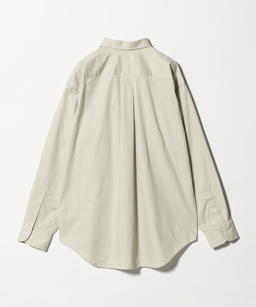NICE WEATHER(ナイスウェザー)の「<NICE WEATHER>ツイル ボタンダウン シャツ(シャツ/ブラウス・メンズ・ベージュ/ネイビー・M/S/L)」の11枚目の写真