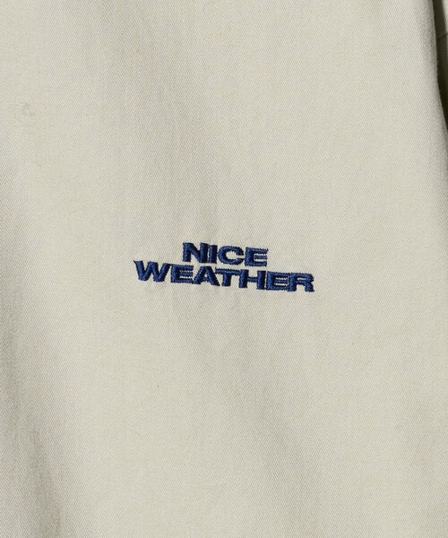 NICE WEATHER(ナイスウェザー)の「<NICE WEATHER>ツイル ボタンダウン シャツ(シャツ/ブラウス・メンズ・ベージュ/ネイビー・M/S/L)」の14枚目の写真