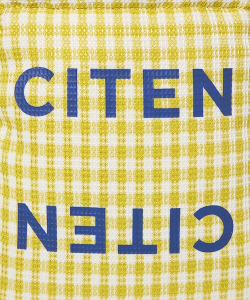 CITEN（シテン）の「＜CITEN＞パデッドギンガムキンチャク（ショルダーバッグ・レディース・ブラック/イエロー/ケリーグリーン・FREE）」の12枚目の写真