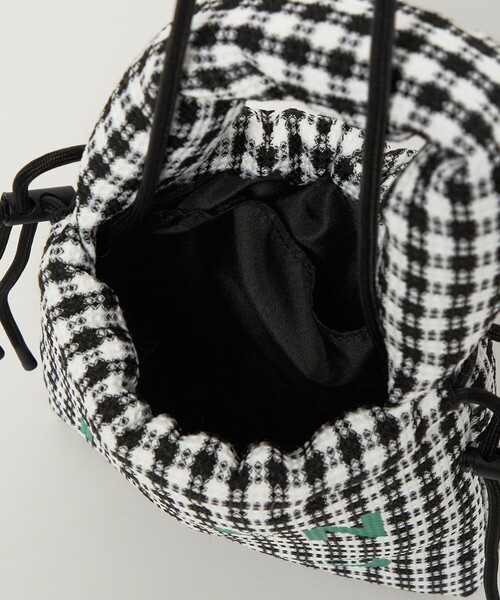CITEN（シテン）の「＜CITEN＞パデッドギンガムキンチャク（ショルダーバッグ・レディース・ブラック/イエロー/ケリーグリーン・FREE）」の16枚目の写真