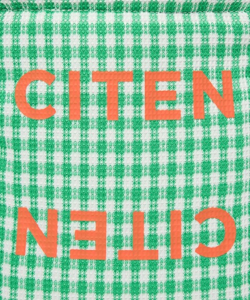 CITEN（シテン）の「＜CITEN＞パデッドギンガムキンチャク（ショルダーバッグ・レディース・ブラック/イエロー/ケリーグリーン・FREE）」の22枚目の写真