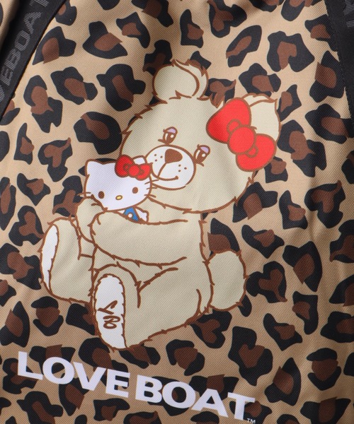 LOVE BOAT(ラブ・ボート)の「【HELLO KITTY/ハローキティ】×【LOVE BOAT/ラブボート】バルーントートバッグ(トートバッグ・レディース・その他1/レオパード・FREE)」の5枚目の写真