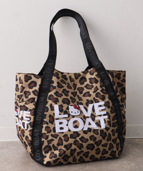 LOVE BOAT(ラブ・ボート)の「【HELLO KITTY/ハローキティ】×【LOVE BOAT/ラブボート】バルーントートバッグ(トートバッグ・レディース・その他1/レオパード・FREE)」の6枚目の写真