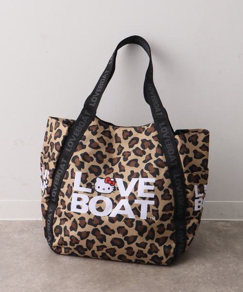 LOVE BOAT(ラブ・ボート)の「【HELLO KITTY/ハローキティ】×【LOVE BOAT/ラブボート】バルーントートバッグ(トートバッグ・レディース・その他1/レオパード・FREE)」の7枚目の写真