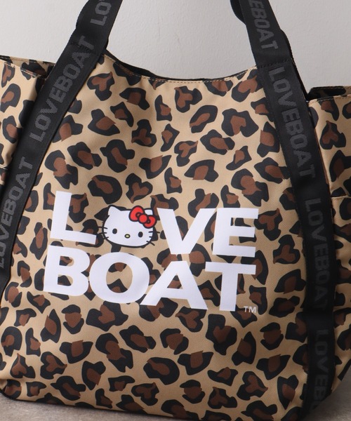 LOVE BOAT(ラブ・ボート)の「【HELLO KITTY/ハローキティ】×【LOVE BOAT/ラブボート】バルーントートバッグ(トートバッグ・レディース・その他1/レオパード・FREE)」の8枚目の写真