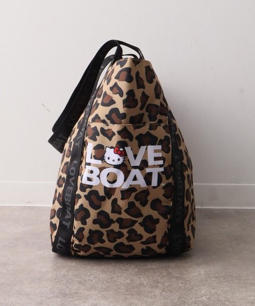 LOVE BOAT(ラブ・ボート)の「【HELLO KITTY/ハローキティ】×【LOVE BOAT/ラブボート】バルーントートバッグ(トートバッグ・レディース・その他1/レオパード・FREE)」の9枚目の写真