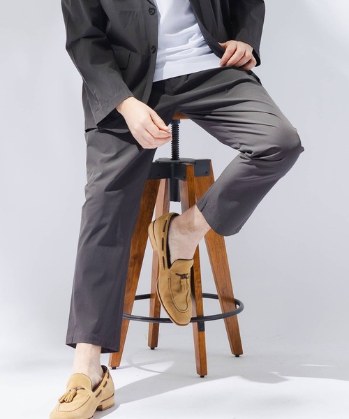 B&T CLUB(ビーティークラブ)の「イージーパンツ メンズ 大きいサイズ AIRYFLOW ストレッチ パンツ B&T CLUB (ビーアンドティークラブ)(その他パンツ・メンズ・ダークグレー/ネイビー/ブラック・X1(3L~4L)/X2(4L~5L)/X3(6L~7L))」の3枚目の写真