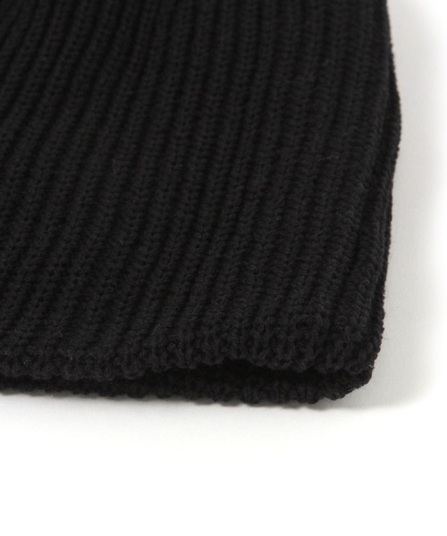 GLOBAL WORK（グローバルワーク）の「ニットビーニー/661444（ニットキャップ/ビーニー・レディース・ブラック/オフホワイト/グレー・FREE）」の7枚目の写真