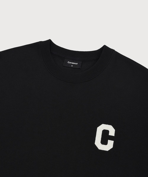 COVERNAT(カバーナット)の「C LOGO SWEATSHIRT(スウェット・メンズ・イエロー系その他/ブラック/ヘザーグレー/チャコールグレー/グリーン・X-LARGE/LARGE/MEDIUM/SMALL/XX-LARGE/X-SMALL)」の18枚目の写真
