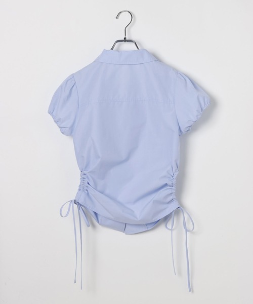 3.3 Field Trip （3.3フィールドトリップ）の「3.3 Field Trip／パフスリーブシャツ（シャツ/ブラウス・レディース・サックスブルー/オフホワイト・FREE）」の17枚目の写真