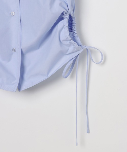 3.3 Field Trip （3.3フィールドトリップ）の「3.3 Field Trip／パフスリーブシャツ（シャツ/ブラウス・レディース・サックスブルー/オフホワイト・FREE）」の20枚目の写真