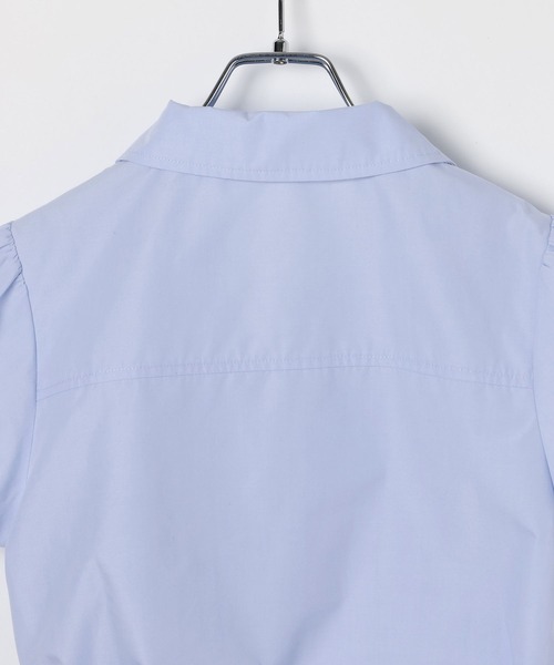 3.3 Field Trip （3.3フィールドトリップ）の「3.3 Field Trip／パフスリーブシャツ（シャツ/ブラウス・レディース・サックスブルー/オフホワイト・FREE）」の21枚目の写真