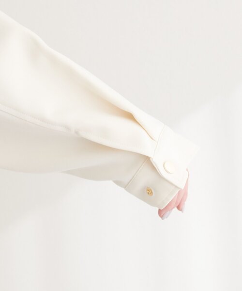 natural couture（ナチュラルクチュール）の「バルーンブルゾン（ブルゾン・レディース・ベージュ/サックスブルー/アイボリー・FREE）」の11枚目の写真