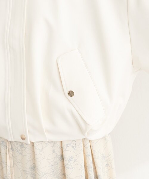 natural couture（ナチュラルクチュール）の「バルーンブルゾン（ブルゾン・レディース・ベージュ/サックスブルー/アイボリー・FREE）」の13枚目の写真