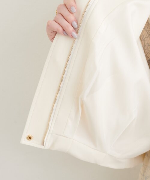 natural couture（ナチュラルクチュール）の「バルーンブルゾン（ブルゾン・レディース・ベージュ/サックスブルー/アイボリー・FREE）」の15枚目の写真