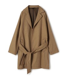 ERRICO FORMICOLA（エッリコフォルミコラ）の「ERRICO FORMICOLA ウール ボタンレスベルテッドコート（その他アウター）」