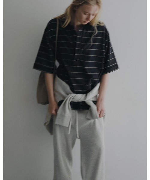 anuke(アンヌーク)の「Waffle Wide Pants(その他パンツ・レディース・ブラウン/オートミール・38inch/36inch)」の7枚目の写真
