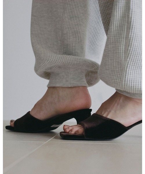 anuke(アンヌーク)の「Waffle Wide Pants(その他パンツ・レディース・ブラウン/オートミール・38inch/36inch)」の12枚目の写真