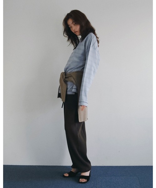 anuke(アンヌーク)の「Waffle Wide Pants(その他パンツ・レディース・ブラウン/オートミール・38inch/36inch)」の15枚目の写真