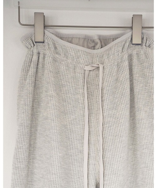anuke(アンヌーク)の「Waffle Wide Pants(その他パンツ・レディース・ブラウン/オートミール・38inch/36inch)」の19枚目の写真