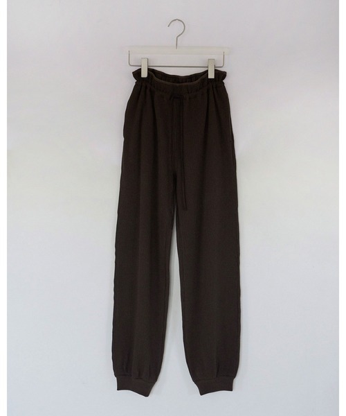 anuke(アンヌーク)の「Waffle Wide Pants(その他パンツ・レディース・ブラウン/オートミール・38inch/36inch)」の20枚目の写真