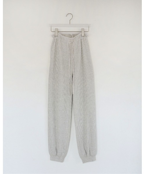 anuke(アンヌーク)の「Waffle Wide Pants(その他パンツ・レディース・ブラウン/オートミール・38inch/36inch)」の21枚目の写真