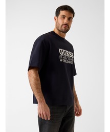 Guess | ATH Pacific Terry Crewneck Tシャツ ロゴTシャツ(Tシャツ/カットソー)