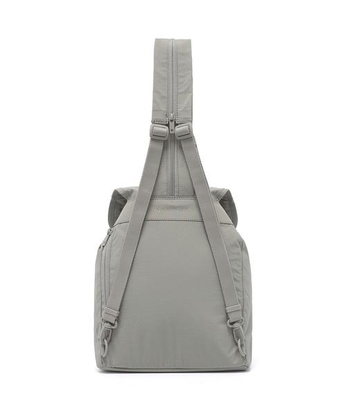 Snow Peak（スノーピーク）の「Snow Peak / Cample Mini Backpackキャンプル ミニ バックパック 海外限定（ショルダーバッグ・レディース・ライトベージュ/ブラック/コーラルピンク・ONE SIZE）」の5枚目の写真