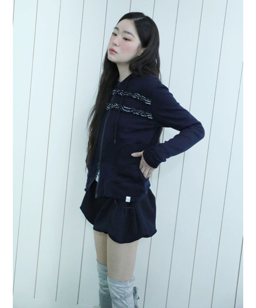 UGLY SHADOW（アグリーシャドウ）の「BLOOM SHORT PANTS(NAVY)（その他パンツ・レディース・その他・SMALL/MEDIUM）」の2枚目の写真