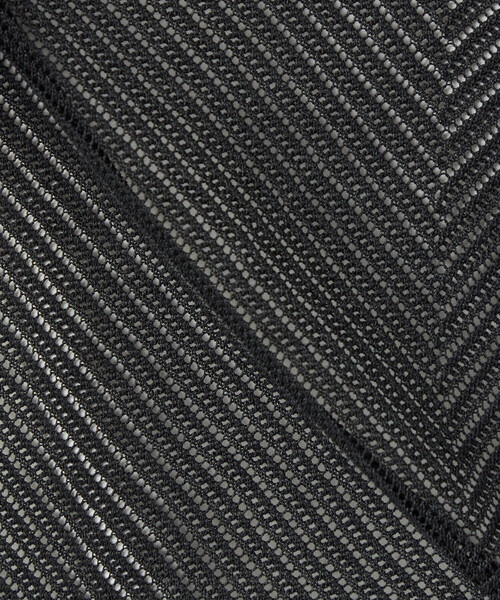 COMME CA MEN(コムサメン)の「ペーパーヤーン メッシュ切り替え ニットベスト(ニット/セーター・メンズ・ブラック/チャコールグレー/ライトグレー・M/L)」の14枚目の写真