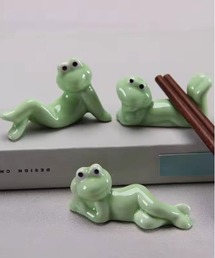 ammy.（エイミードット）の「【 ammy. / エイミードット 】 ごろん アニマル 箸置き 3点セット（カトラリー）」