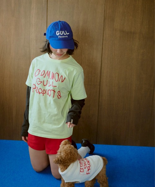 common gull products.(コモンガルプロダクツ)の「common gull products. tee 26spring(Tシャツ/カットソー・レディース・ネイビー/ミント/サックスブルー系/ブラウン系/ホワイト系・LARGE/MEDIUM/SMALL)」の15枚目の写真