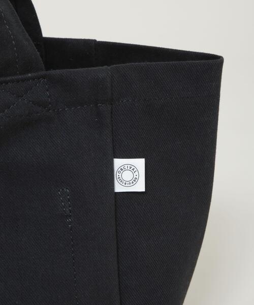 ORCIVAL(オーシバル)の「ORCIVAL/TOTE BAG SMALL(トートバッグ・レディース・グレー/ブラック・FREE)」の9枚目の写真