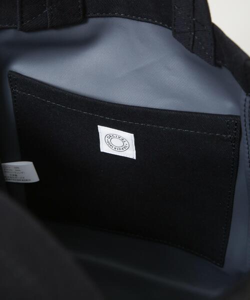 ORCIVAL(オーシバル)の「ORCIVAL/TOTE BAG SMALL(トートバッグ・レディース・グレー/ブラック・FREE)」の10枚目の写真
