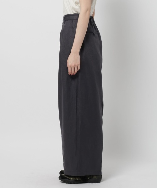 niko and...（ニコアンド）の「FINEリネン2タックパンツ（その他パンツ・レディース・ナチュラル/ネイビー/ブラック・MEDIUM/LARGE）」の14枚目の写真