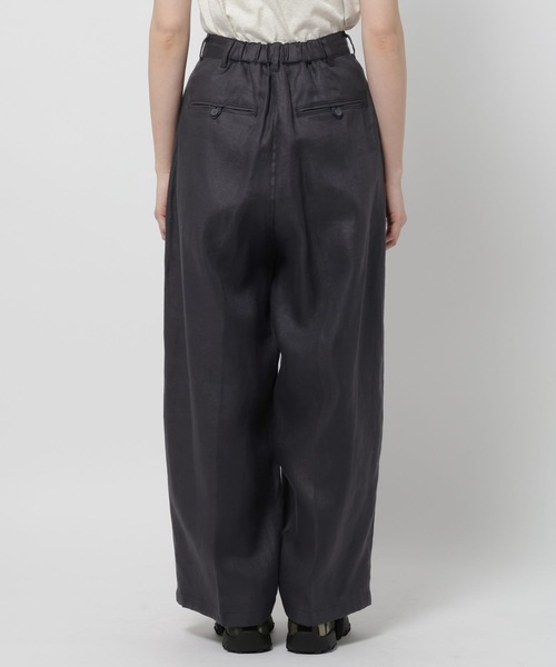 niko and...（ニコアンド）の「FINEリネン2タックパンツ（その他パンツ・レディース・ナチュラル/ネイビー/ブラック・MEDIUM/LARGE）」の15枚目の写真