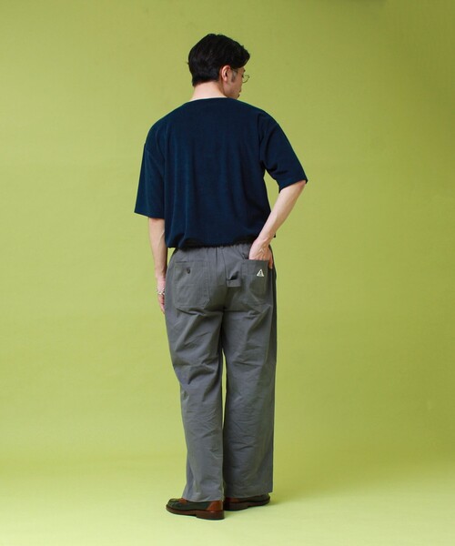 GEVACO（ゲバコ）の「【GEVACO/ゲバコ】コットンナイロンイージーパンツ（その他パンツ・メンズ・ベージュ/チャコールグレー・L/M）」の4枚目の写真