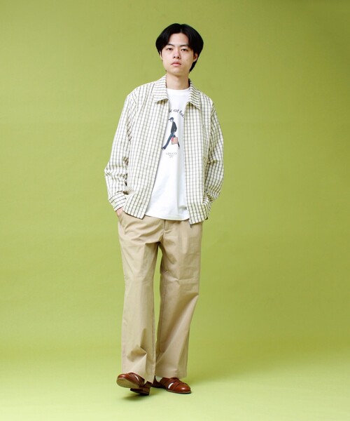 GEVACO（ゲバコ）の「【GEVACO/ゲバコ】コットンナイロンイージーパンツ（その他パンツ・メンズ・ベージュ/チャコールグレー・L/M）」の6枚目の写真