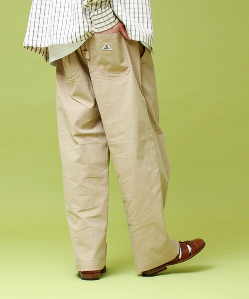 GEVACO（ゲバコ）の「【GEVACO/ゲバコ】コットンナイロンイージーパンツ（その他パンツ・メンズ・ベージュ/チャコールグレー・L/M）」の12枚目の写真