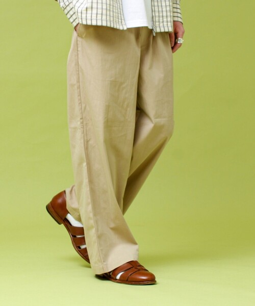 GEVACO（ゲバコ）の「【GEVACO/ゲバコ】コットンナイロンイージーパンツ（その他パンツ・メンズ・ベージュ/チャコールグレー・L/M）」の13枚目の写真